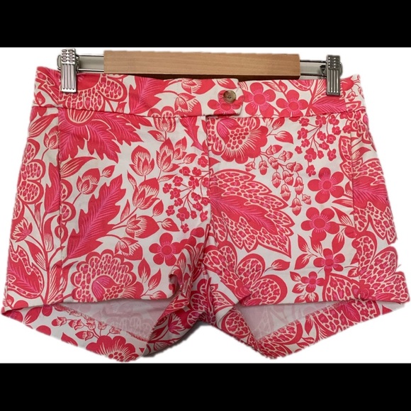 J. Crew Factory Pants - (2 for $10) EUC J Crew Factory Pink Floral Shorts